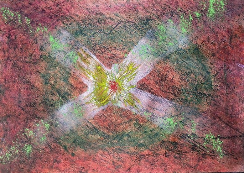 Abstract painting: Between Order and Emergence
