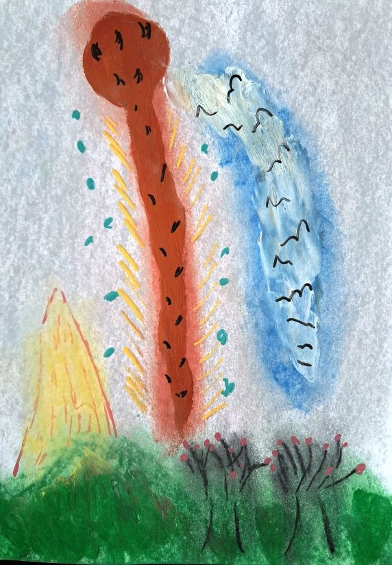 Abstract painting: New Passion