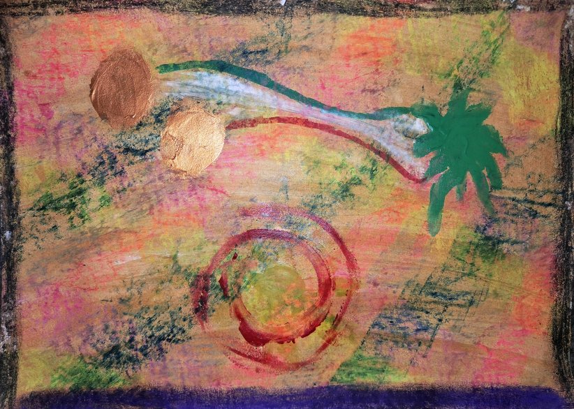 Abstract painting: Still In It
