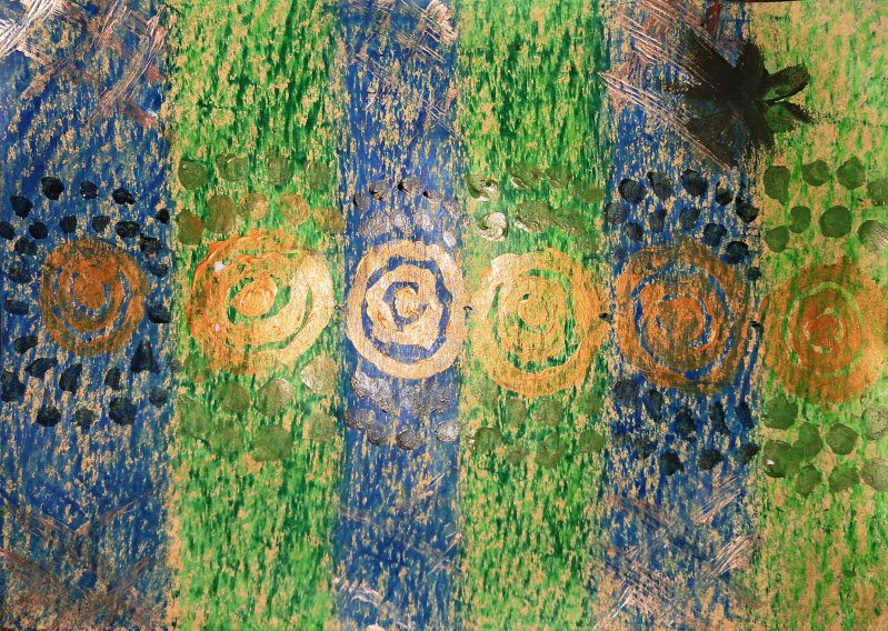 Abstract painting: The Same Pattern Again
